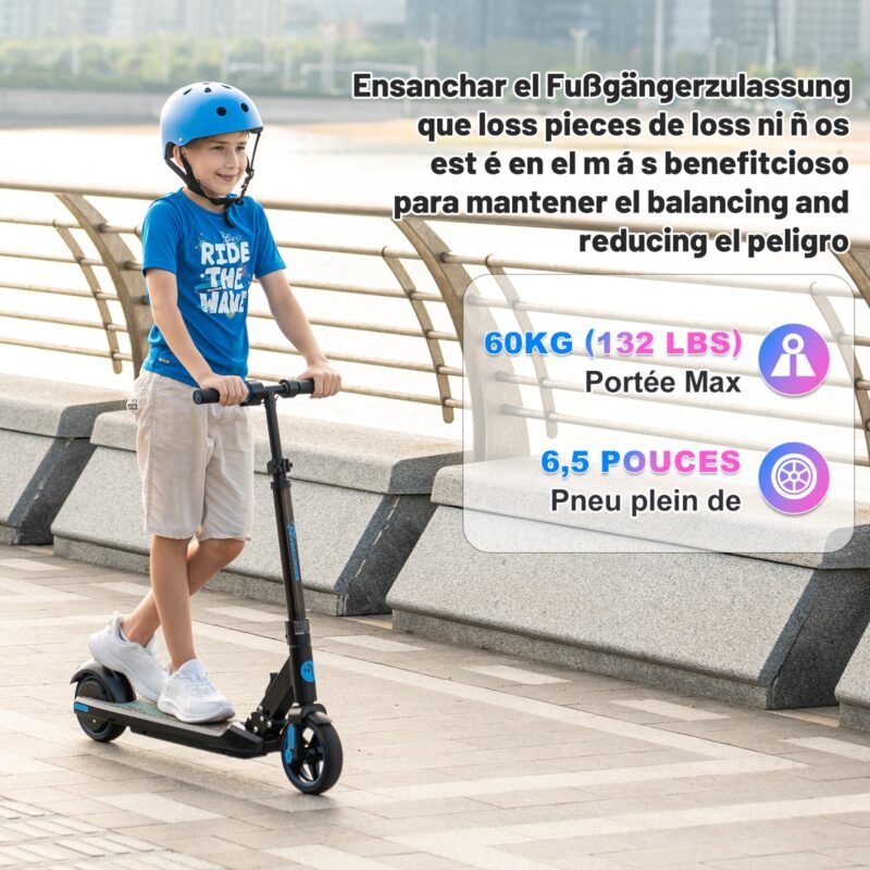 EVERCROSS EV06C Kinder-Elektroroller für 6-12 Jahre – Bild 2