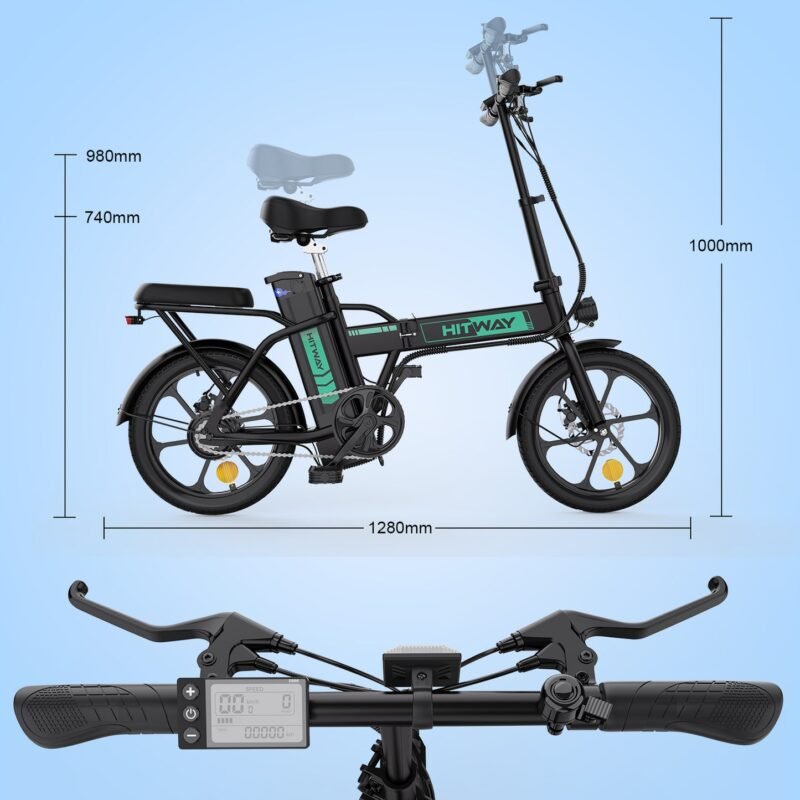 BK5 Folding Electric Bike – Bild 3