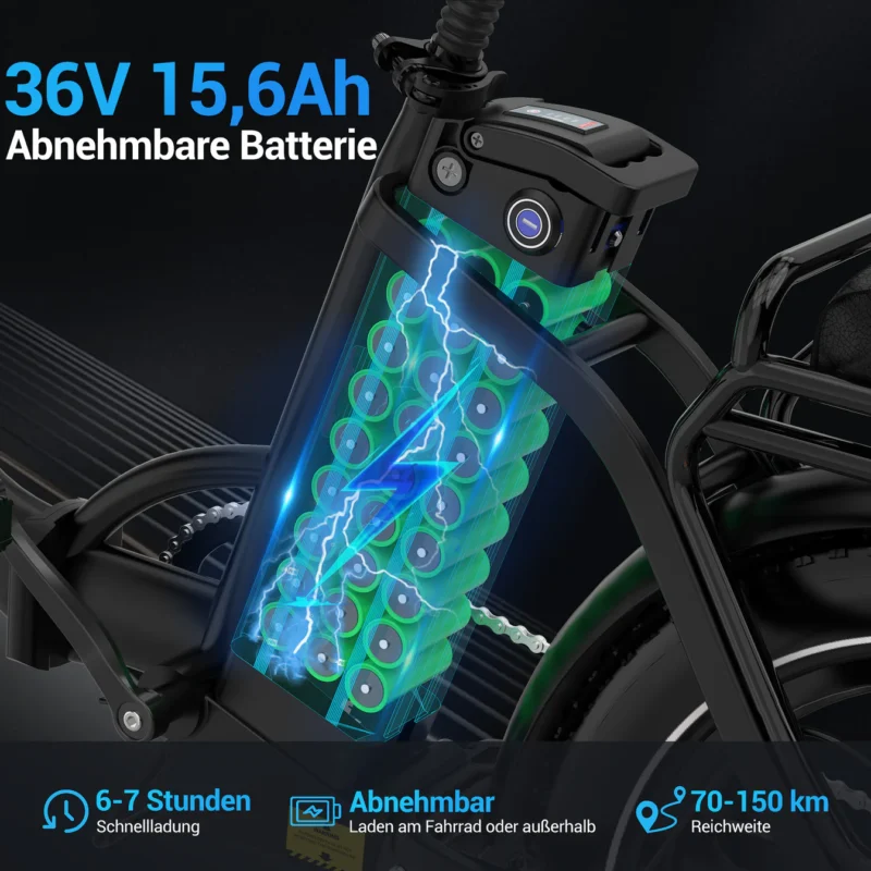 BK6S foldable electric bike – Bild 5