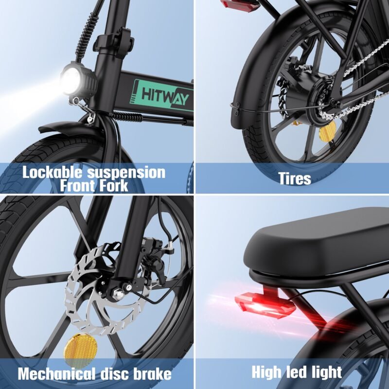 BK5 Folding Electric Bike – Bild 4