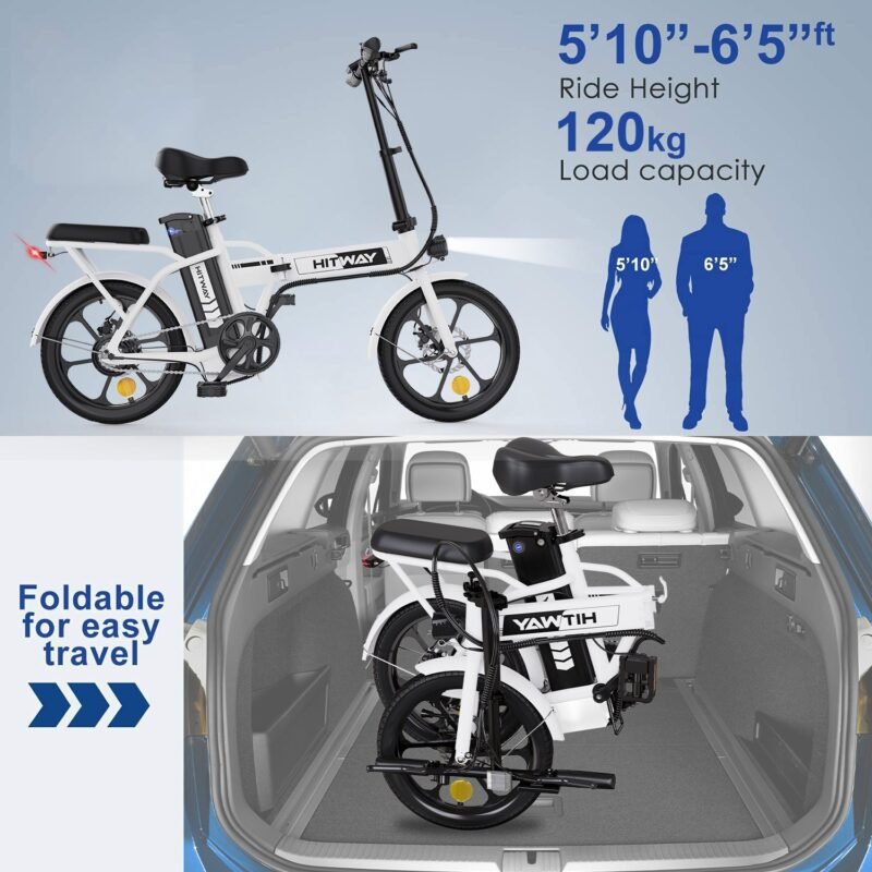 BK5 Folding Electric Bike – Bild 6