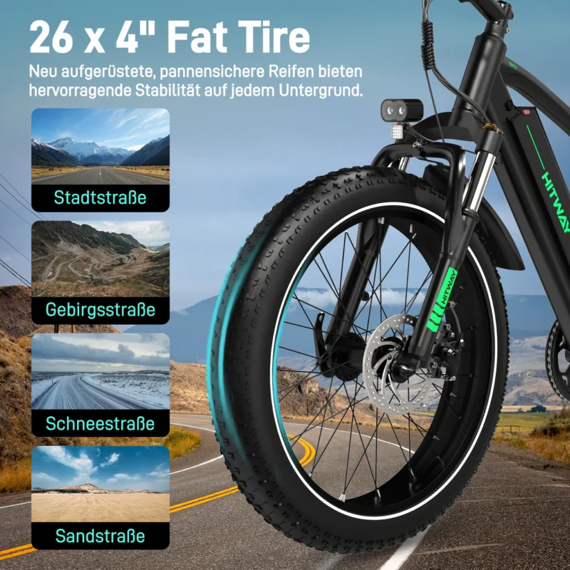 Hitway BK9S 48V 15Ah electric bike – Bild 9