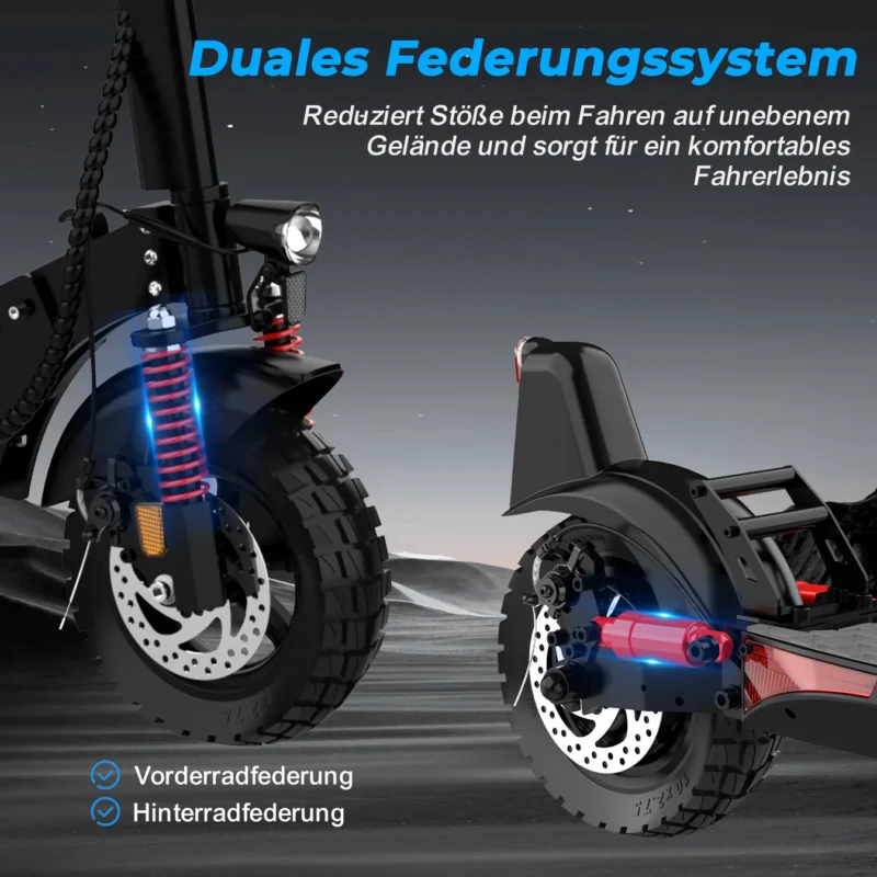 H9 & H9 PRO E‑Scooter mit ABE (Straßenzulassung) – Bild 8