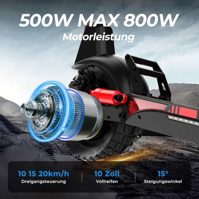 H9 & H9 PRO E‑Scooter mit ABE (Straßenzulassung) – Bild 10