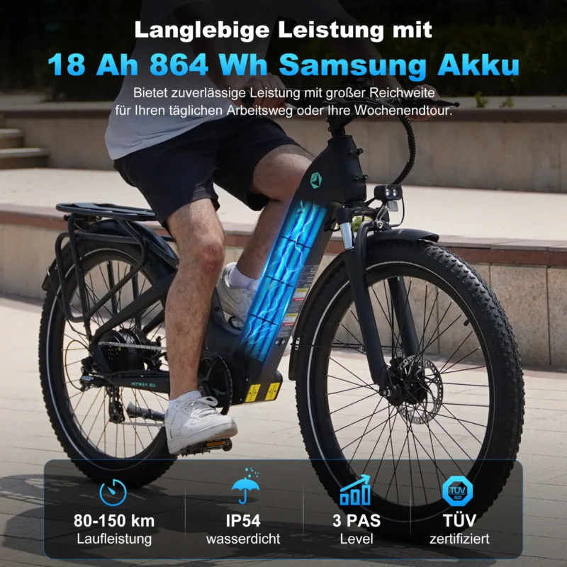 HITWAY  BK16 Elektrofahrrad – Bild 5