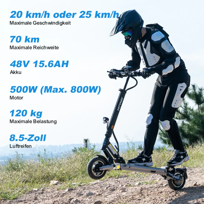 H6 & H6 ABE E‑Scooter (mit Straßenzulassung) – Bild 4