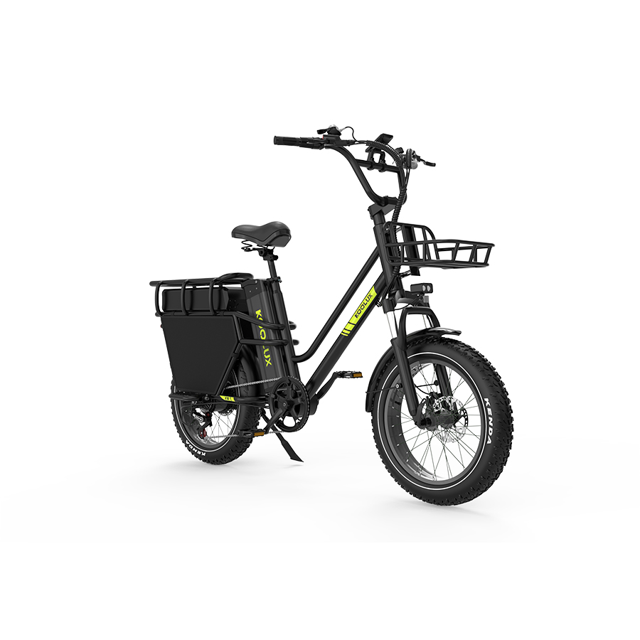 KOOLUX X8 Cargo E-Bike 750W 48V 65Ah – Elektrisches Lastenfahrrad mit hydraulischen Bremsen - Image 4