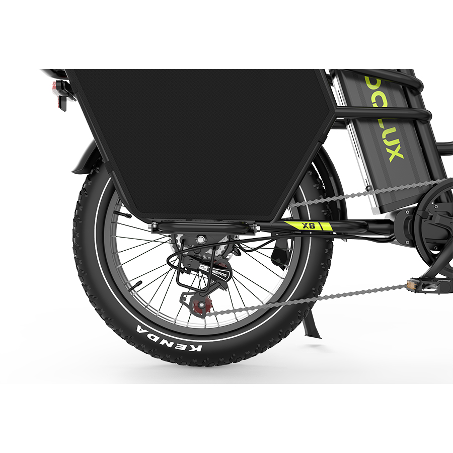 KOOLUX X8 Cargo E-Bike 750W 48V 65Ah – Elektrisches Lastenfahrrad mit hydraulischen Bremsen - Image 6