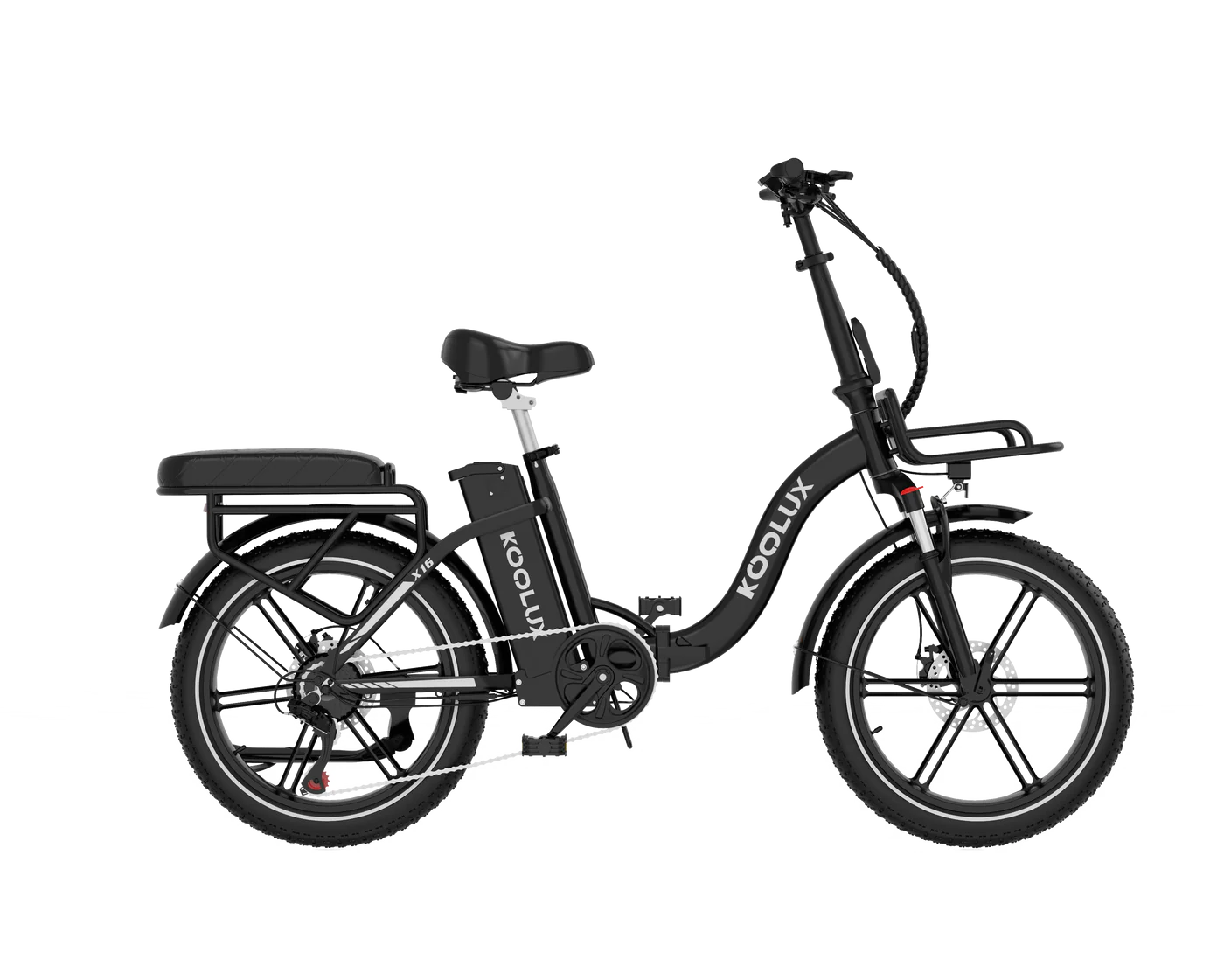 KOOLUX X16 E-Bike 500W – Faltbar, 48V 15.6Ah Akku, 150 km Reichweite | E-Faltrad - Image 2