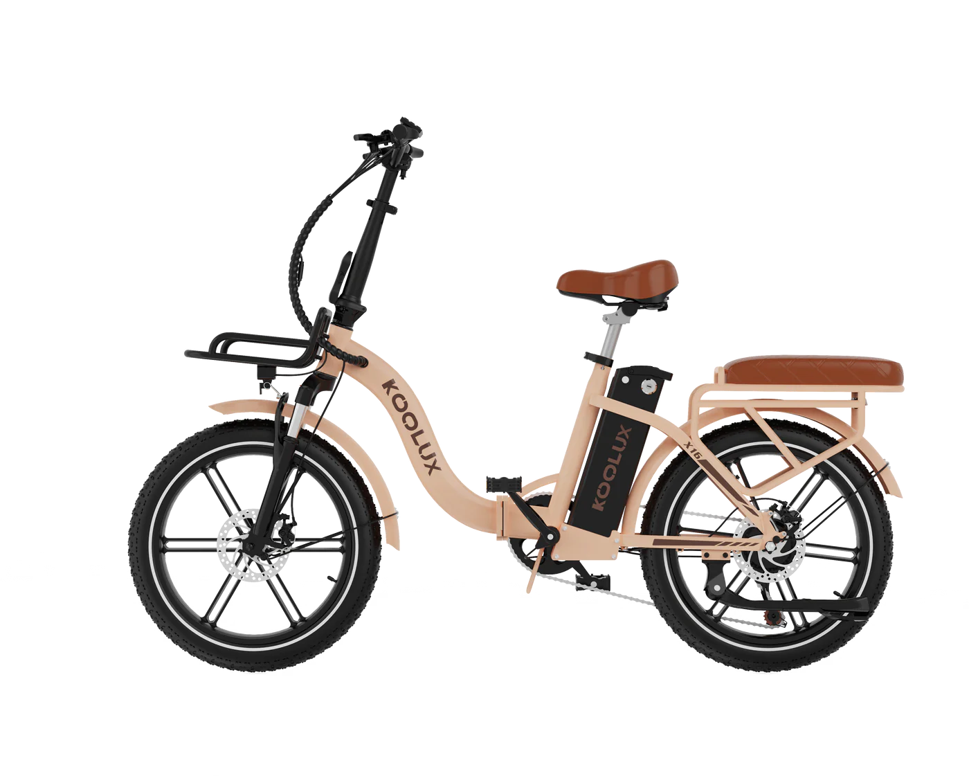 KOOLUX X16 E-Bike 500W – Faltbar, 48V 15.6Ah Akku, 150 km Reichweite | E-Faltrad - Image 17