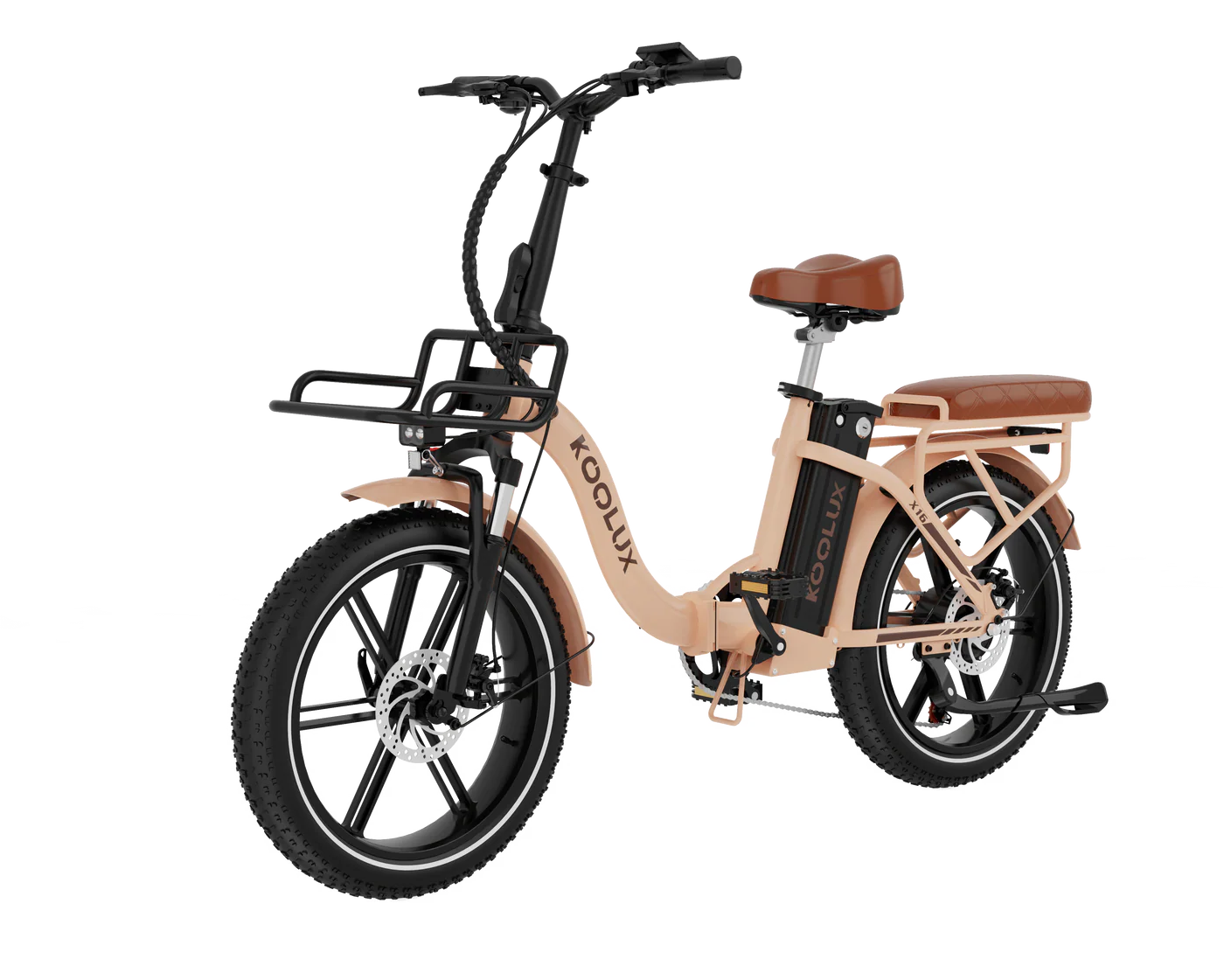 KOOLUX X16 E-Bike 500W – Faltbar, 48V 15.6Ah Akku, 150 km Reichweite | E-Faltrad - Image 24