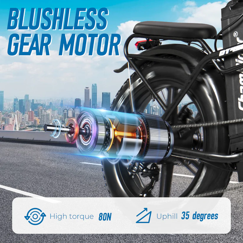 ChamRider DTS425 Dual Battery E-Bike - Image 10