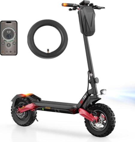 iScooter T8 mit Straßenzulassung – 80-100 KM Reichweite & 10 Zoll Offroad Reifen
